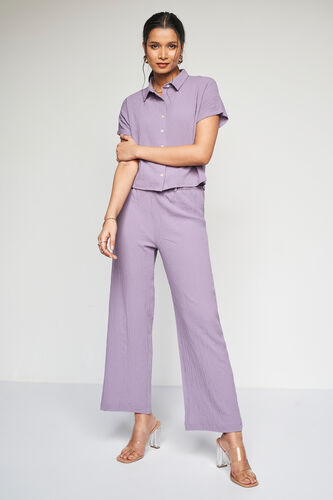 Solid Staple Co-ords Set, Lilac, image 1
